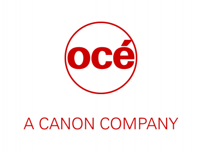 OCE company logo rood